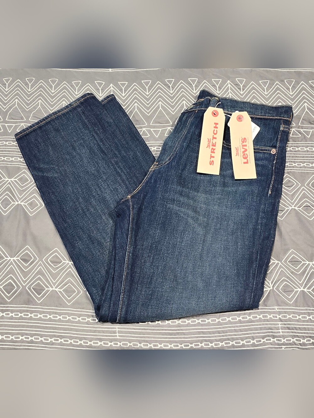 Levis Men's 541 Athletic Fit Straight Leg Jeans Size 34x30